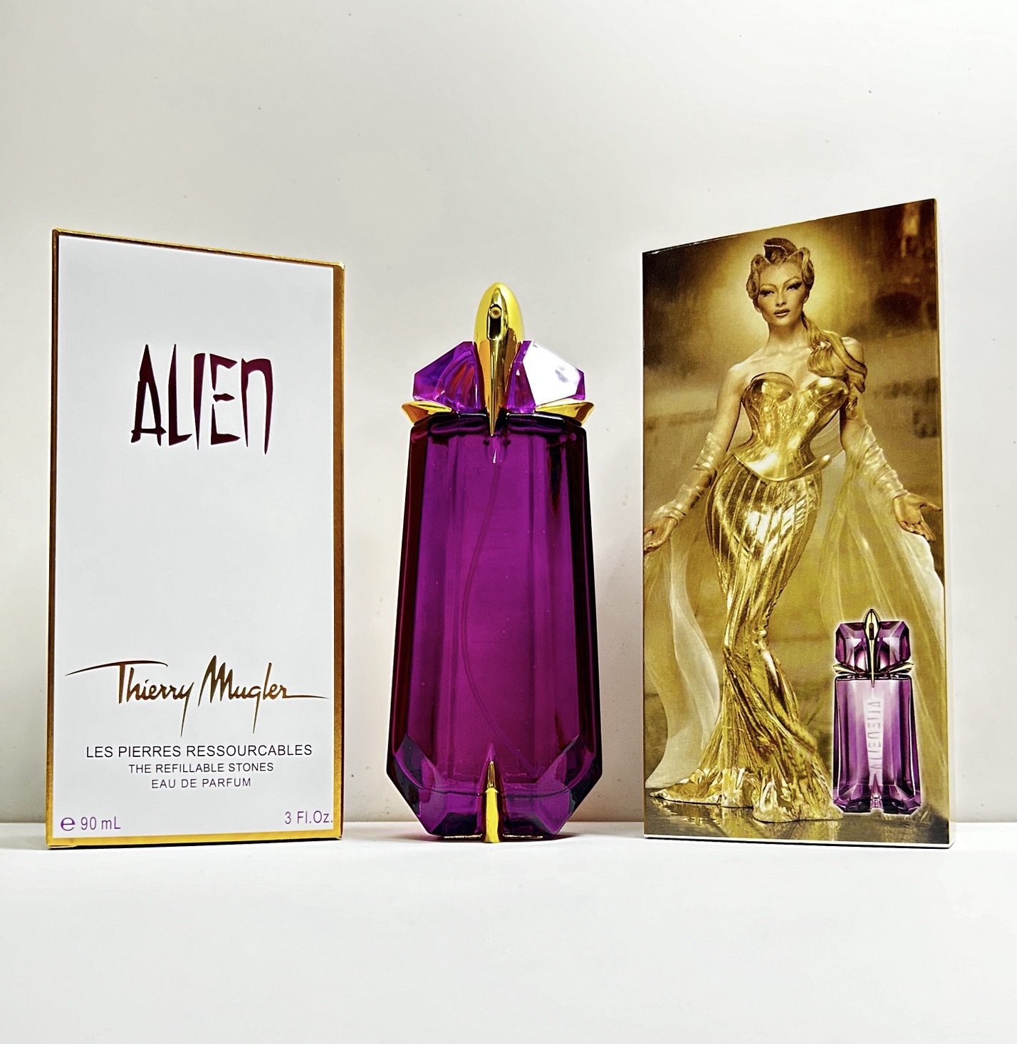 Xerjoff Perfume Fragrance - 티에리 뮈글러 에일리언 퍼플, 골드, 레드