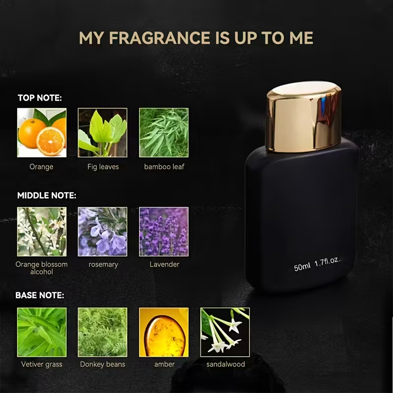 Vanilla Perfume Oil - 남성용 향수, 매혹적인 꽃다발 향(장미, 자스민&바닐라