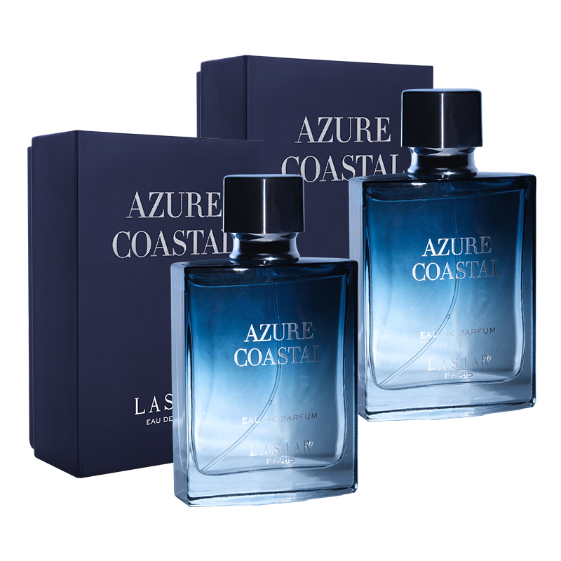 Perfume Fragrance Samples - 라스타 남성 향수, 2병 총 100ml/3.38fl.oz,