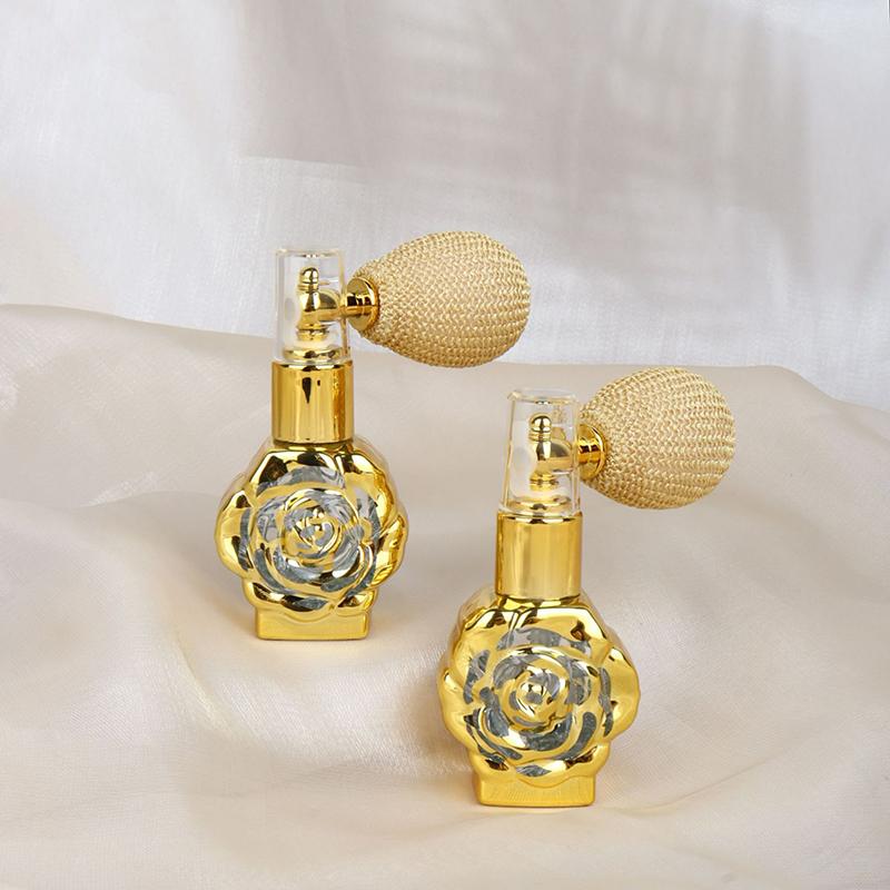 Perfume Fragrance Powder - 1Pcs 로즈 유리 향수 파우더 분무기