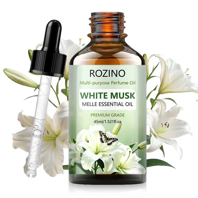 Musk White Oil - 프리미엄 화이트 머스크 에센셜 오일, 다용도