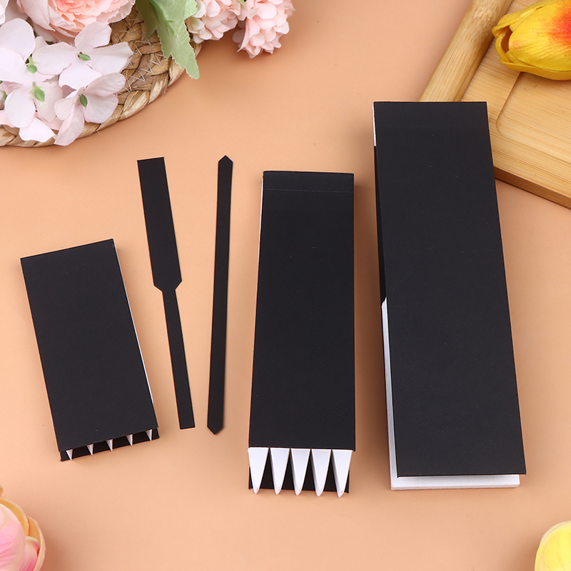 Perfume Fragrance Tester - 100/500pcs 블랙 테스트 아로마 테라피 향수