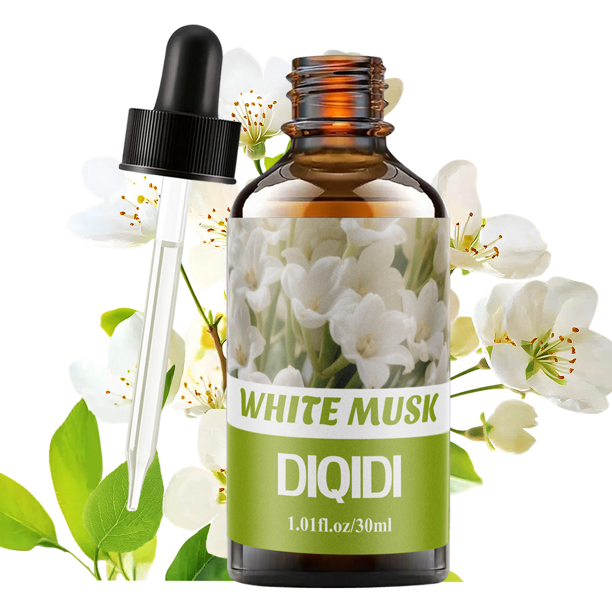 Musk White Oil - 화이트 머스크 에센셜 오일, 얼굴 피부