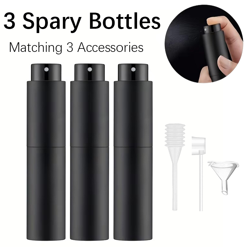 Perfume Fragrance Samples - 3개의 여행용 10ml 향수 스프레이 병
