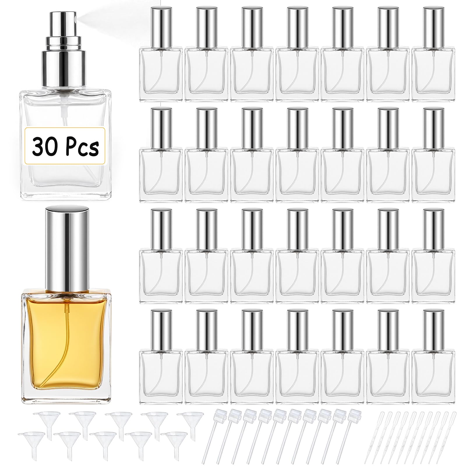 고품질 30개 15ml 투명 유리 향수 스프레이 병(포 - Perfume Fragrance Book 리뷰 및 가격