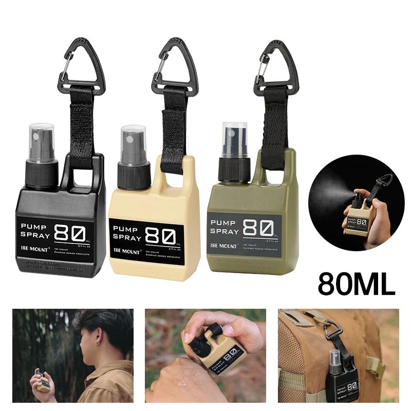80ml 분무기 병 카라비너가 있는 휴대용 펌프 스프레 - Perfume Fragrance Book 리뷰 및 가격