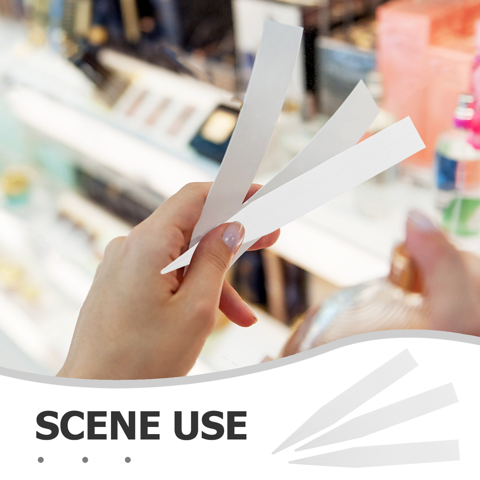 100개입 흰색 향수 테스트 스트립, 에센셜 오일 냄새 - Perfume Fragrance Tester 리뷰 및 가격