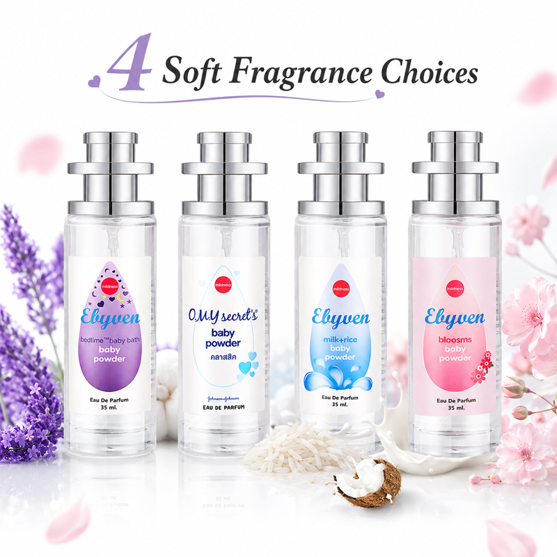 2개입 35ml 여성용 베이비 파우더 향수, 오래 지속 - Perfume Fragrance Samples 리뷰 및 가격