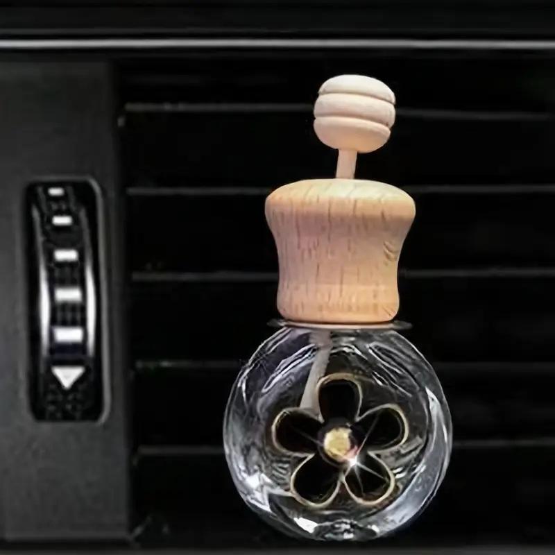 2pcs 자동차 향수 빈 유리 병 귀여운 청정제 병 향 - Perfume Fragrance Samples 리뷰 및 가격